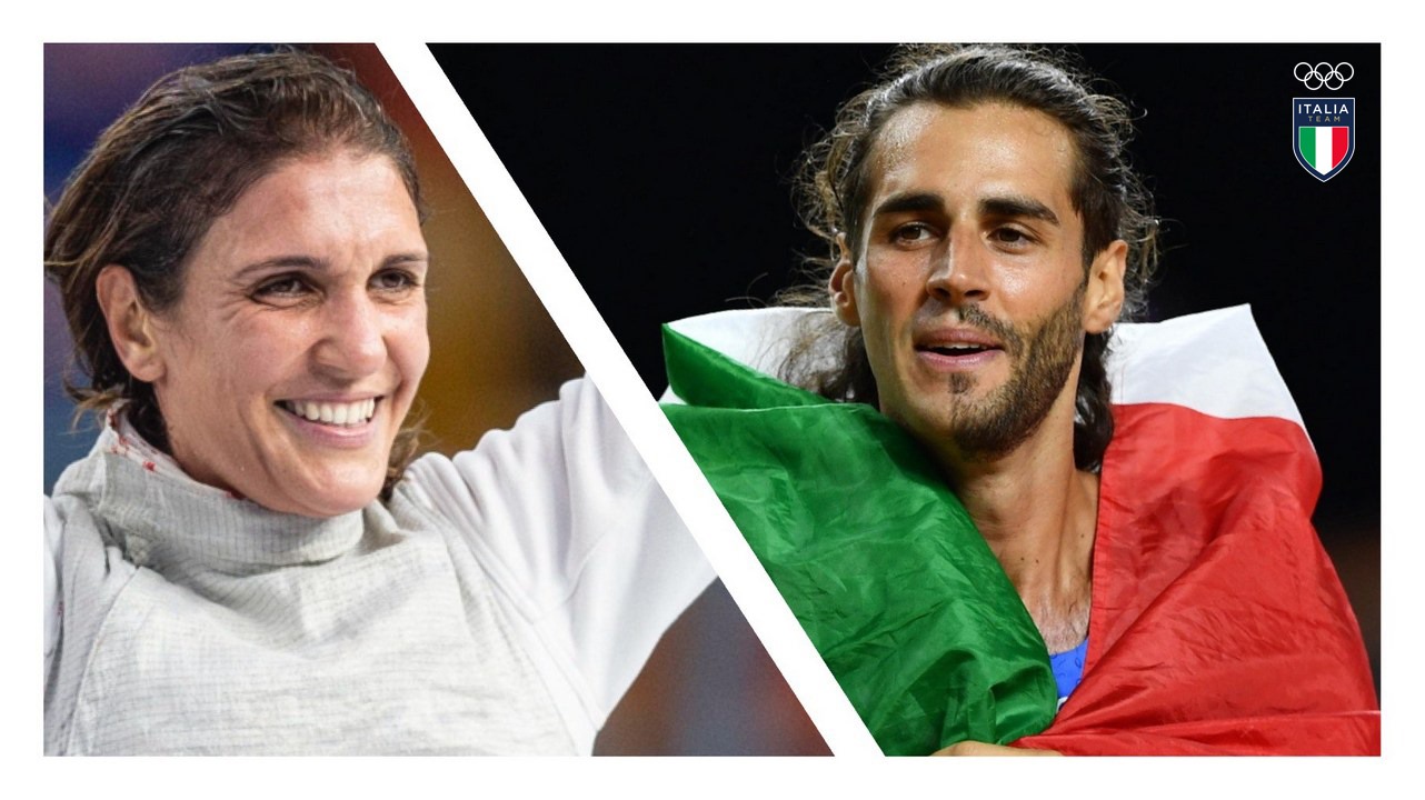 Errigo and Tamberi, chosen as the Italian flag-bearers for Paris 2024, set to receive the Tricolore from Mattarella on 13 Jun 