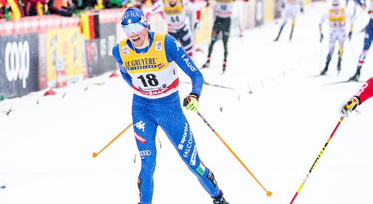 Coppa del Mondo, De Fabiani terzo nella 15 Mass Start a Oberstdorf nel Tour de Ski