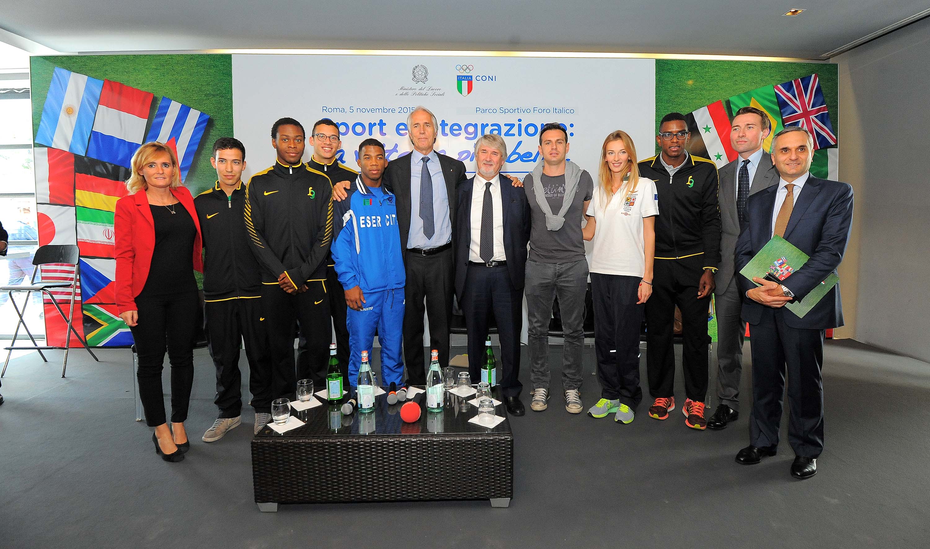 Sport e integrazione, Malagò e il ministro Poletti premiano le buone pratiche vincitrici del progetto